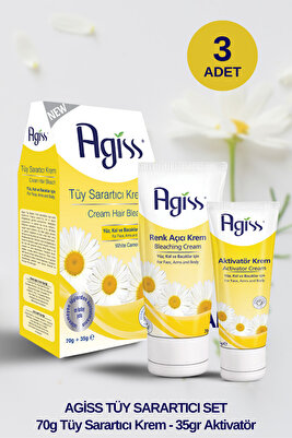 Tüy Sarartıcı Krem 70 gr 3 Adet ürün fotoğrafı