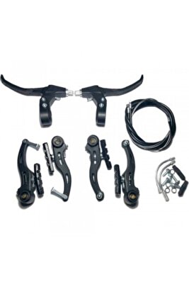 Bisiklet, Mtb Fren Takımı V Brake, Full, Fren Kolları Dahil ürün fotoğrafı