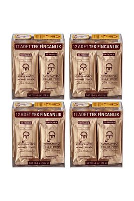 Tek Içimlik Türk Kahvesi 12x6gr - 4 Adet ürün fotoğrafı