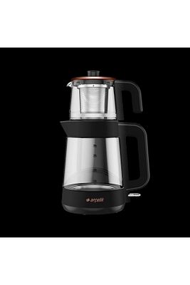 Cm 6964 S Resital Siyah 1900 W Cam Demlikli Çay Makinesi ürün fotoğrafı