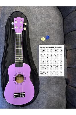 Soprano Lila Ukulele Kılıf Ve Pena 54cm ürün fotoğrafı