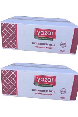 Tek Sargılı Kesme Küp Şeker 4 Kg. X 2 Adet ürün fotoğrafı