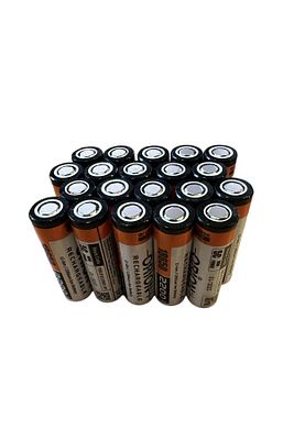 20 ADET 18650p 3.7v 2200mah 5c Şarj Edilebilir Pil (5c Anlık 11 Amp) ürün fotoğrafı