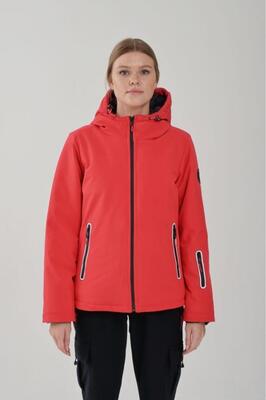 2421001 Kadın Kırmızı Kayak Montu ürün fotoğrafı