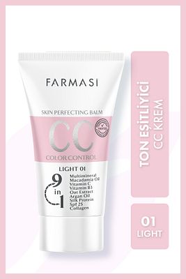 Cc Krem 01 Açık 50 ml ürün fotoğrafı