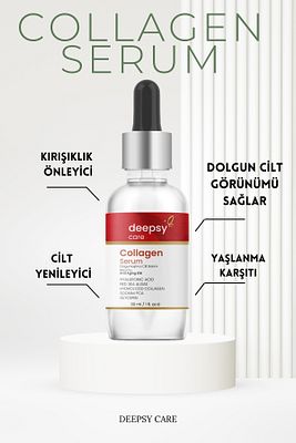 Collagen Serum Kırışıklık Önleyici Kolajen Serum 30 ml ürün fotoğrafı