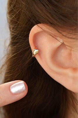 Kalp Tragus Piercing Helix Kıkırdak Küpesi ürün fotoğrafı