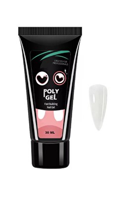 Şeffaf Polygel Protez Tırnak Polijel Poly Gel ürün fotoğrafı