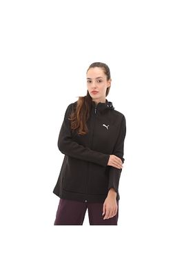 681670-01 Evostrıpe Full-zip Hoodie Kadın Yağmurluk-r&amp;uuml;zgarlık Siyah ürün fotoğrafı