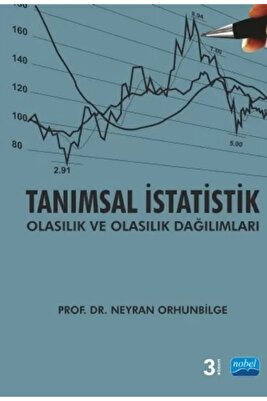 Nobel Tanımsal Istatistik Olasılık Ve Olasılık Dağılımları - Neyran Orhunbilge Nobel Akademi Yayınla ürün fotoğrafı