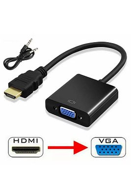 C-554 Hdmı To Vga Çevirici Dönüştürücü Ses ürün fotoğrafı