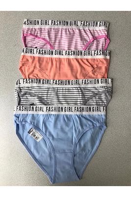 12'li Paket Bayan Kadın Desenli Bikini Külot Asorti Kilot ürün fotoğrafı