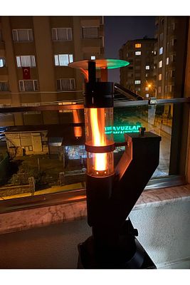 Ironshop Mini Pelet Soba (BALKON-KAMP SOBASI) ürün fotoğrafı