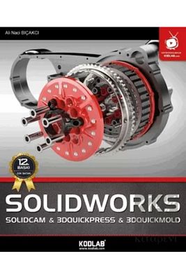 SolidWorks & Solidcam 2018 - Ali Naci Bıçakcı 9786059118927 ürün fotoğrafı