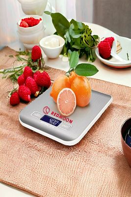 Lüx Mutfak Terazisi Dijital 5 Kg Paslanmaz Çelik Mutfak Tartısı Pil Hediyeli ürün fotoğrafı