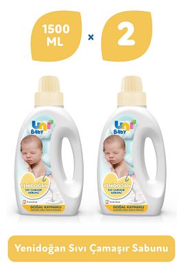Yenidoğan Çamaşır Sabunu 1500 ml X 2 Adet ürün fotoğrafı