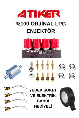 Enjektör 4 Silindir 3 Ohm ürün fotoğrafı