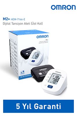 M2+ 30 Ölçüm Hafızalı Geniş Manşetli Üst Koldan Ölçer Dijital Tansiyon Aleti HEM-7146-E ürün fotoğrafı