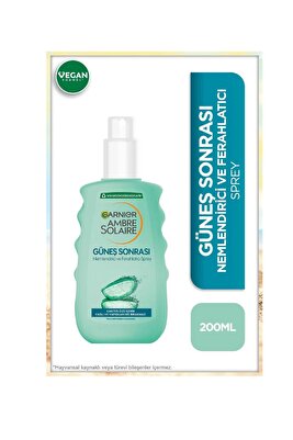 Ambre Solaire Güneş Sonrası Nemlendirici Ferahlatıcı Sprey 200ML ürün fotoğrafı
