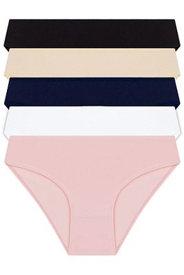 Basic Pamuklu Kadın Bikini Külot 5'li Paket ürün fotoğrafı