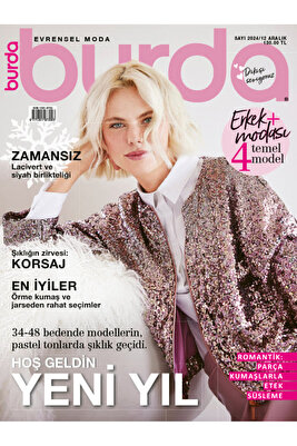 Burda Dergi Aralık 2024 ürün fotoğrafı