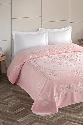 Blankent Çift Kişilik Battaniye 220x240 - Pudra ürün fotoğrafı