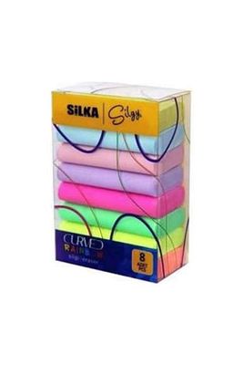 Silka Curved Rainbow 8li Silgi ürün fotoğrafı