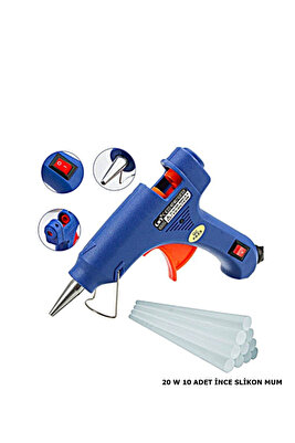 Sıcak Silikon Tabancası Koruma Anahtarlı-10 Adet Silikon Tabancası Mumu – Sıcak Hava Tabancası ürün fotoğrafı