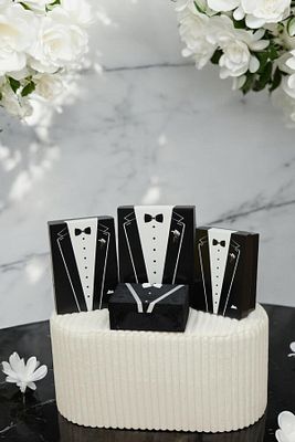 DURU 4'lu Damat Bohça, Çeyiz Kutu Seti. ürün fotoğrafı