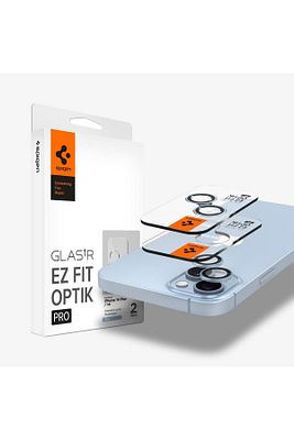 iPhone 15/15 Plus/14/14 Plus Kamera Lens Camı Koruyucu Glas.tR EZ Fit Optik Pro 2 Adet Blue AGL07166 ürün fotoğrafı