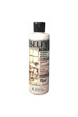 Selfy Decor Kendinden Vernikli Mobilya Boyası 240 Cc Antik Beyaz 09430 ürün fotoğrafı