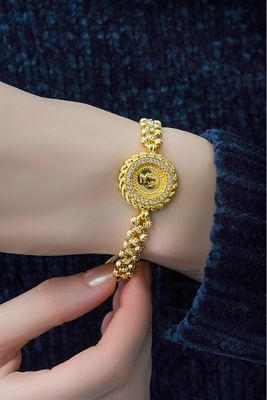 Dorica Toplu Çeyrekli Bileklik 0.50 gram ürün fotoğrafı