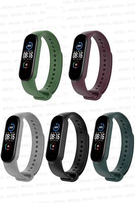 Xiaomi Mi Band 5 Ve 6 Uyumlu Kordon Seti 5li ürün fotoğrafı