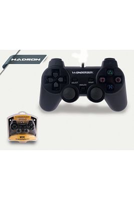 Wonderboy W201s Usb Bilgisayar Gamepad 140cm Kablolu Siyah ürün fotoğrafı