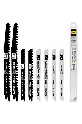 DA07901 8 Parça Profesyonel Metal/Ahşap Kesme Tilki Kuyruğu Testere Ucu ürün fotoğrafı