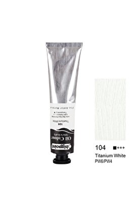 Yağlı Boya 200 ml Titanium White 104 ürün fotoğrafı