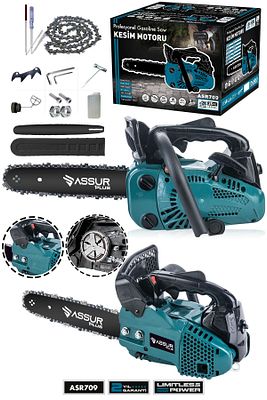 25cc Mini Benzinli Testere Ağaç Odun Dal Budama Ve Kesme Testeresi Hızar Motoru ürün fotoğrafı