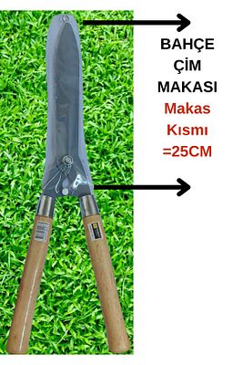 Süper Çim   Kavisli Keskin Ağız Çimen Makası - Biçme Makası ürün fotoğrafı