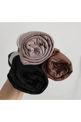 Kadın 3'lü Penye Şal Set Irem0606şal ürün fotoğrafı