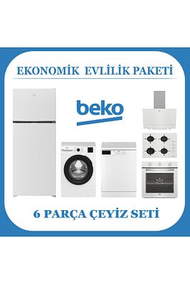 Ekonomik Evlilik Paketi 6 Parça Çeyiz Seti ürün fotoğrafı