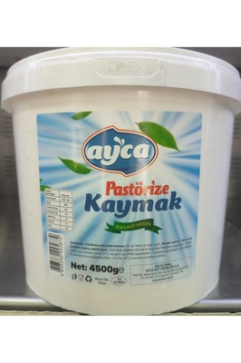 Ayca Pastorize Kaymak (tereyağlık Krema) 4500 Gr ürün fotoğrafı