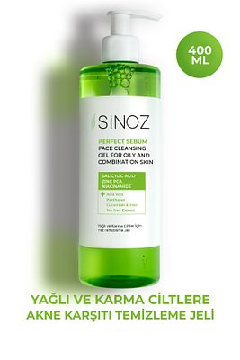 Yağlı Ve Karma Ciltler İçin Sebum Dengeleyici Yüz Temizleme Jeli 400 ml ürün fotoğrafı