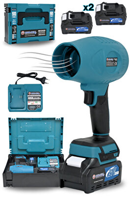 Ultra Şarjlı Hava Üfleme Makinesi Yaprak Mangal Üfleme Araç oto Kurutma ürün fotoğrafı