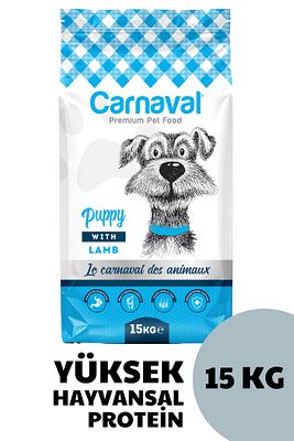 Kuzu Etli Yavru Köpek Maması 15 Kg ürün fotoğrafı