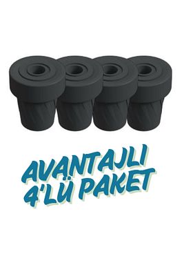 Baston Lastiği Kaymaz Lastik 4 Adet ürün fotoğrafı