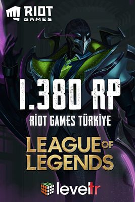 League Of Legends 1380 Rp Riot Points ürün fotoğrafı