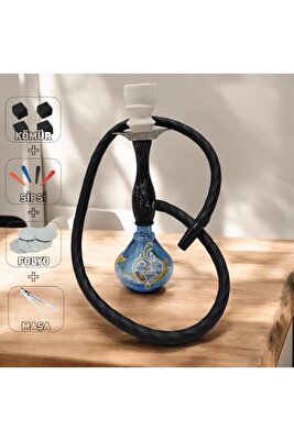 Çok Renkli Küçük Boy Nargile-gmy Shop ürün fotoğrafı