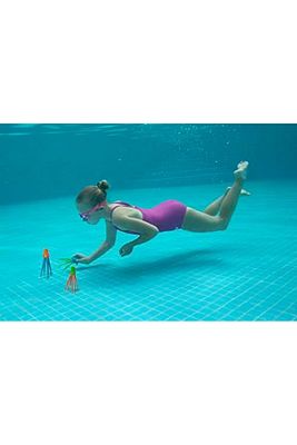 LvnShop 4,5 cm 4,5 x 16,8 x 3'lü Set Figür Seti, Squid Dalış Speedy Yeni Lv 224120 ürün fotoğrafı
