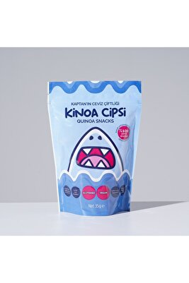 Yumuşak Form Glütensiz Vegan Kinoa Cipsi | Sağlıklı Atıştırmalık 35 g ürün fotoğrafı
