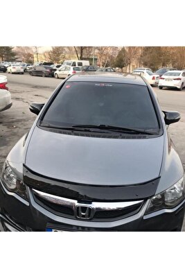 Honda Civic Fd6 Kaput Rüzgarlığı Kaput Koruma 3.2 Mm Kalın Plastik ürün fotoğrafı